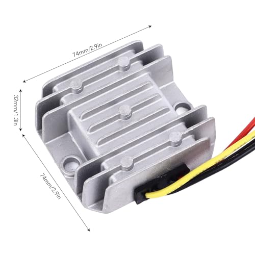 Convertidor de 24v a 12v y 10A con transformador múltiple eficiente para coche 5