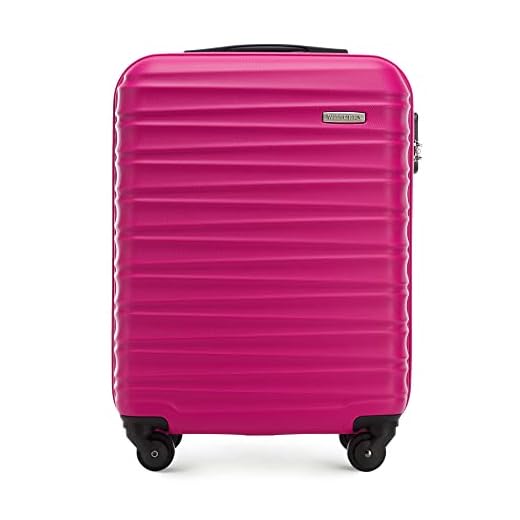 WITTCHEN Groove Line Equipaje de Mano 54 Centimeters 34 Rosa