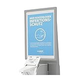 OPHARDT hygiene 1420527 Dokumenthalter für Hygiene Station