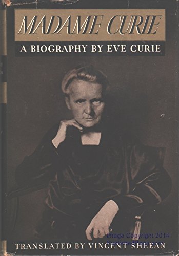 Madame Curie B00088X9QG Book Cover