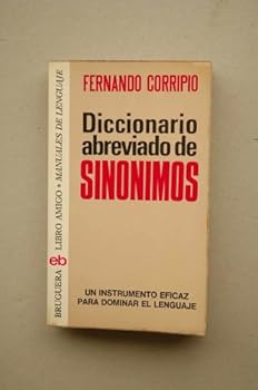 Paperback Diccionario abreviado de sino´nimos (Manuales de lenguaje) (Spanish Edition) Book
