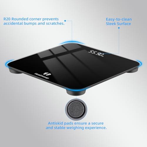 image for Healthkeep Digital Bathroom Scales for Body Weight, Weight Scale with 