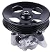 ECCPP 21-5449 Power Steering Pump Power Assist Pump Fit for 2005 2006 2007 2008 2009 Hyundai Tucson, 2005 2006 2007 2008 2009 2010 Kia Sportage