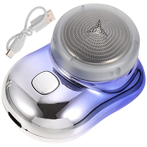 FRCOLOR Travel Shaver for Men Rechargeable Compact Electric Razor Men's Face Razor Handheld