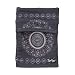 Sprigs Banjees 2 Pocket Wrist Wallet - Batik Slate Gray, One Size Fits Most
