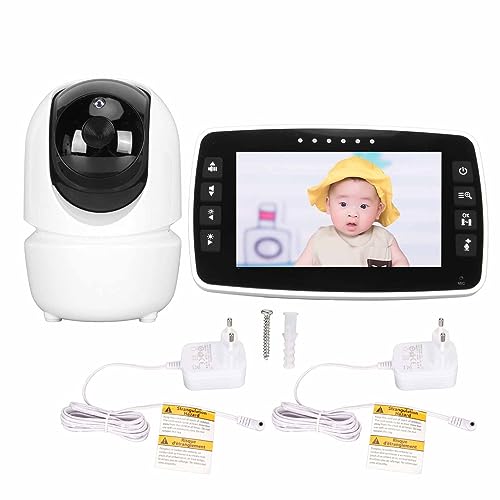 Monitor de bebê 4,3 Polegadas Tela LCD 2,4G Controle Remoto Pan Tilt Zoom Câmera de bebê para Casa (