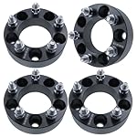 Gcuhtke-4-50mm-2-5x45-Wheel-Spacers-12x15-Studs-5x1143-Adapters-Forged-Black