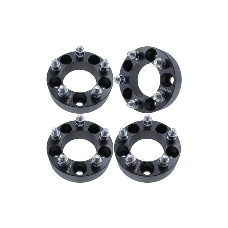 Gcuhtke-4-50Mm-2-5X45-Wheel-Spacers-12X15-Studs-5X1143-Adapters-Forged-Black 41xpw9+h3ll. sl500 . ss800