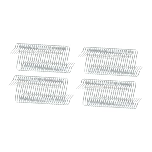 SM SunniMix 2X 100 Pieces Christmas Ornament Hooks Xmas Hooks Versatile Stocking Holder Tree Hangers Hanging Hooks for Festival Xmas Wedding