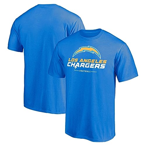 Outerstuff NFL Kids Youth 8-20 Officially Licensed Team Spirit Game Day Performance T-Shirt (Size: 10-12 Los Angeles Chargers - Blue)