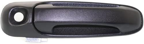 Miniatura 2 de KarParts360 Manija de puerta exterior para Dodge Ram 2500 2003-2009 para lado del conductor y del pasajero  Par  Delantero  Negro texturizado  con