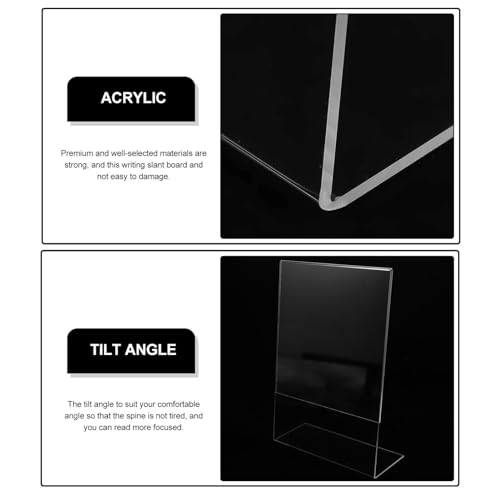 Support pour tableau d'écriture acrylique pour optimiser votre bureau - 8