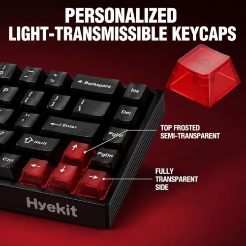 Image of Hyekit MH68 Hall Effect Gaming Keyboard, 65% 68-Key Magnetic Keyboard