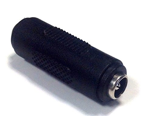 NiceTQ 10 Pack 2.1mm x 5.5mm DC CCTV Power Cord Coupler Female to Female