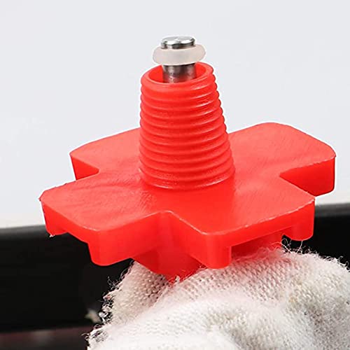 Luckxing 10 Stück Huhn Wasserspender Hühnerente Geflügel Feeder Horizontale Hühnernippel Waterer Hühnertränken für… – Bild 6