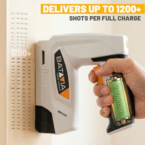 BATAVIA 2-in-1 Cordless Staple Nail Gun