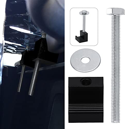 Pqy Pickup Truck Tool Box Tie Downs Aluminum J Hook Crossover 4 Pack #TOP2