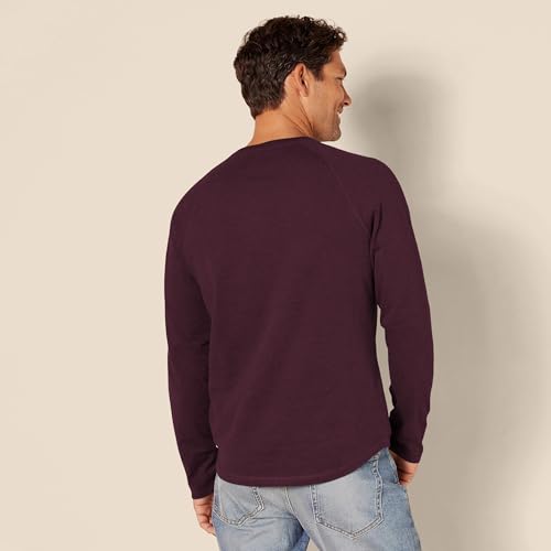 Image of Amazon Essentials Men's Long-Sleeve Henley Shirt
