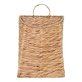 Tressage rotin durable : Le panier mural pour allie un tressage en rotin fiable à des propriétés résistantes à l'eau et aux odeurs, favorisant une circulation d'air naturelle pour maintenir la santé des et leur attrait visuel, idéal pour organiser la verdure dans les intérieurs chaleureux.