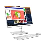 Design all-in-one: l'eccezionale IdeaCentre AIO 3 sarà perfetto in qualsiasi stanza grazie alla sua base e al suo supporto elegante, questo All-in-One da 23,8 pollici FHD occupa poco spazio sulla scrivania dell'ufficio.