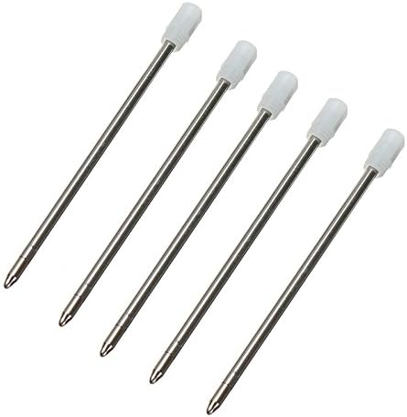 10 x 2.75" Black Ballpoint Pen Refills for Swarovski Pens, 7cm Black Ink Refills Compatible with Swarovski Crystal Element and Diamond Crystal Stylus Ballpoint Pens (10)