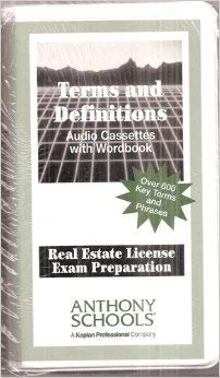 Audio Cassette Terms and Definitions Audio Cassettes with Workbook Book