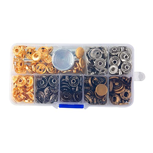 Boutons-pression à coudre en métal pour la couture créative - 7