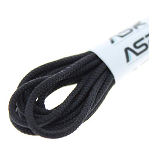 Asr Tactical Sleeved Spectra Kevlar Cord Black 500Ft 325Lbs Strength Line #TOP2