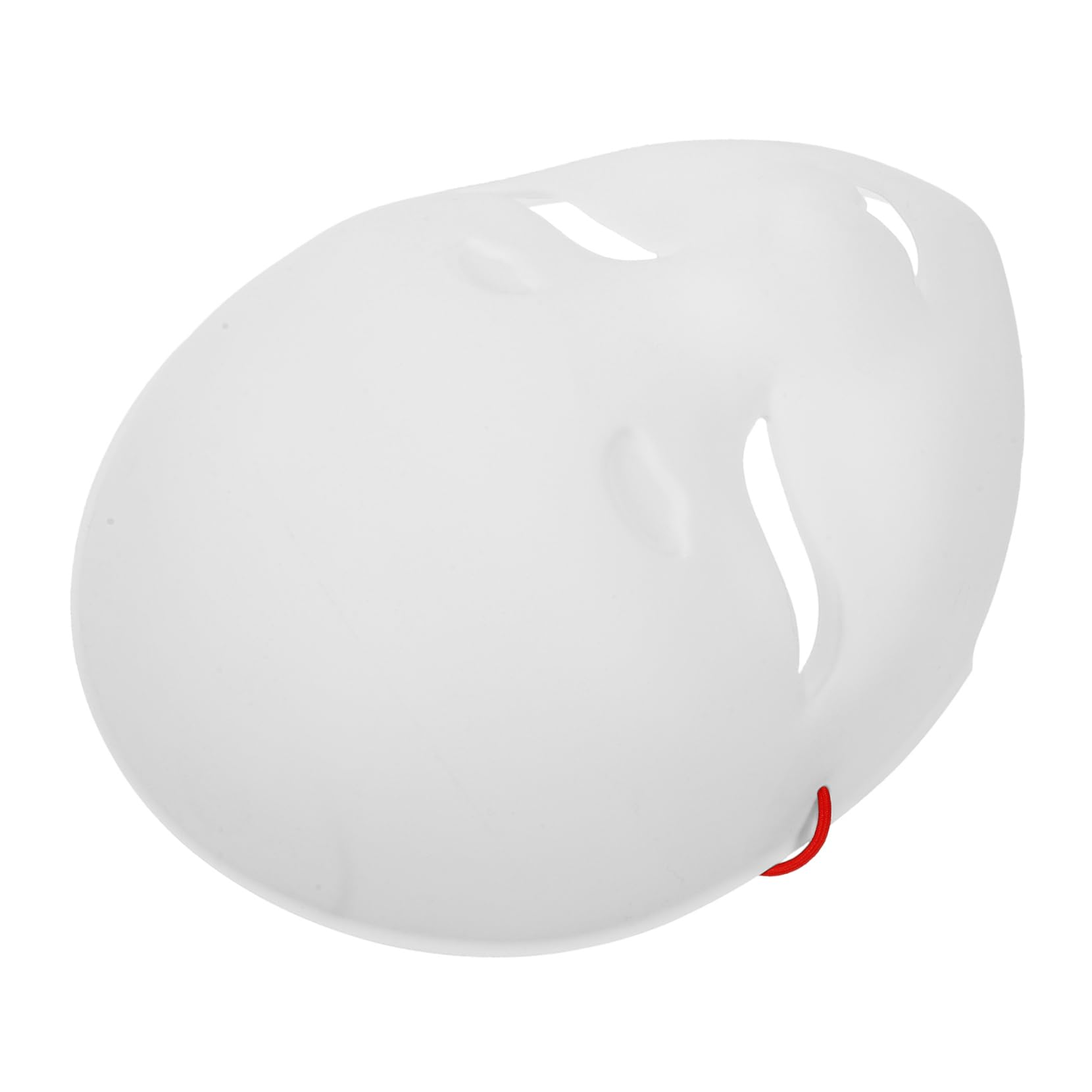 Homoyoyo Paintable Paper Mache Samurai Mask Blank - White Prajna Mask for DIY Art Projects - Theater Performances Halloween Costumes and Creative Decorative Displays Full Face Evil Demon