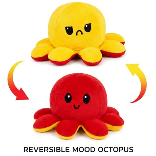 Image of Reversible Octopus Super Soft Toy | Travel, Nap or Play Companion | Birthday, Anniversary or Christmas Gift | Multicolour