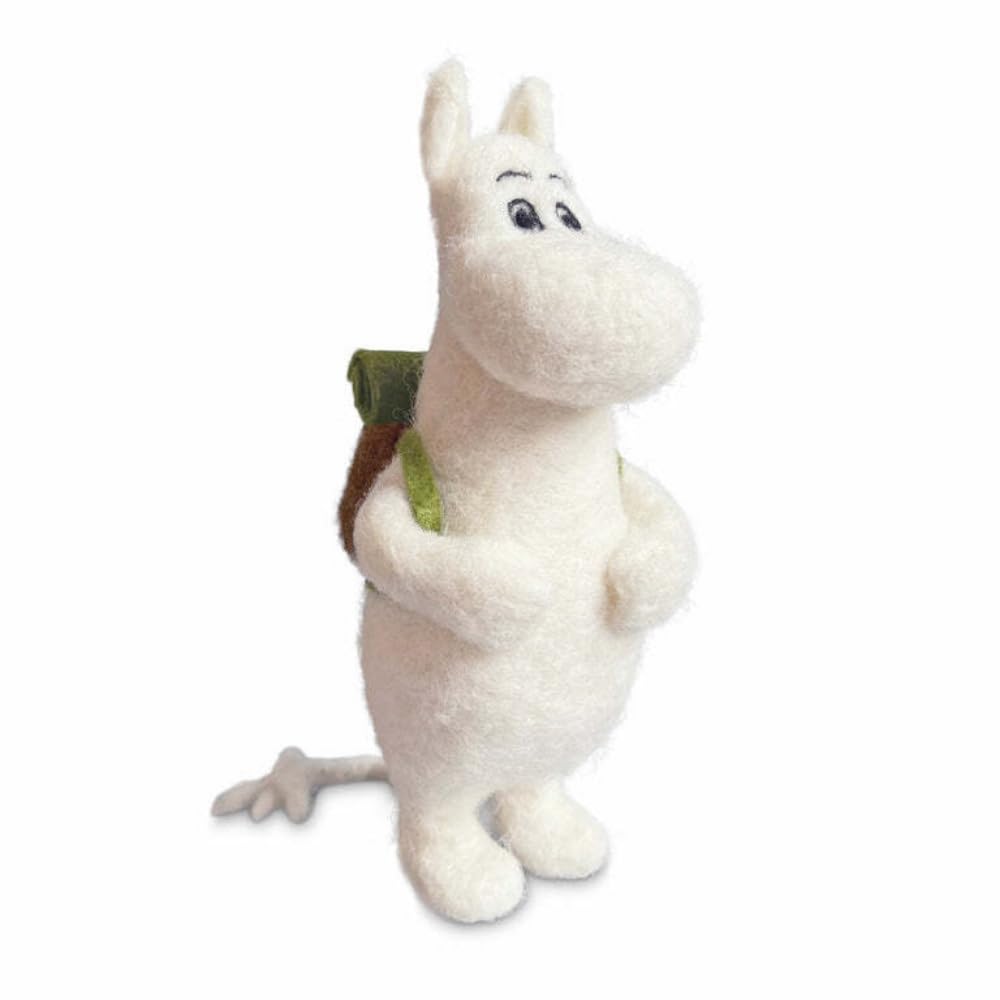 The Crafty Kit Company 'Moomin - Moomintroll Goes Camping' Needle Felting Kit