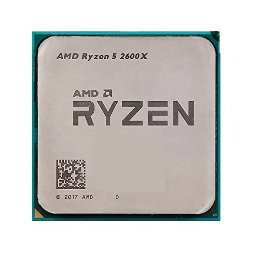 Accesorios informaticos AMD Ryzen 5 2600X R5 2600X 3,6 GHz Procesador de CPU de Seis núcleos y Doce Hilos YD260XBCM6IAF Socket AM4 tecnología madura
