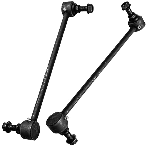 Image of Detroit Axle - Front 8pc Control Arms Kit for Chevy Cobalt HHR Pontiac G5 Pursuit Saturn Ion, 2 Lower Control Arms w /Ball Joints 4 Tie Rod Ends 2 Sway Bar End Links Replacement