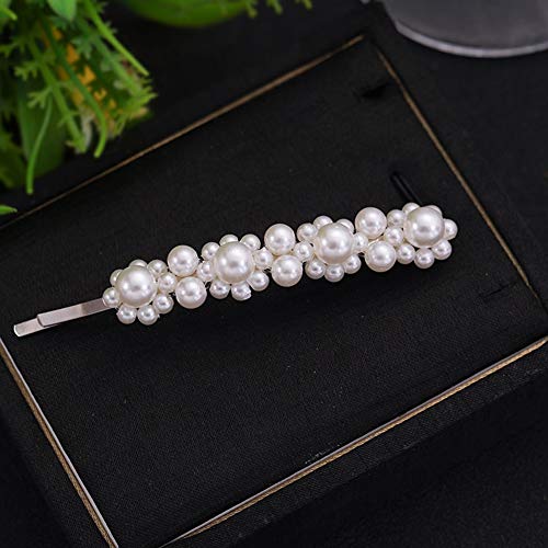 Gemini_mall - Fermagli per capelli con perle, per