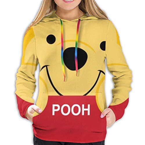 Hdadwy Winnie l'ourson Sweats à Capuche pour Femmes Mignonnes Sweat à Capuche imprimé 3D Cover