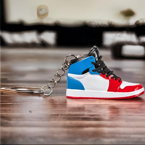 Image of CLA6 3D Sneaker Keychain | Miniature Shoe Keyring | Handcrafted And Hand-painted | Diverse Collection | Unisex