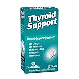NatraBio Thyroid Support Tablets 60 ea(Pack of 3)