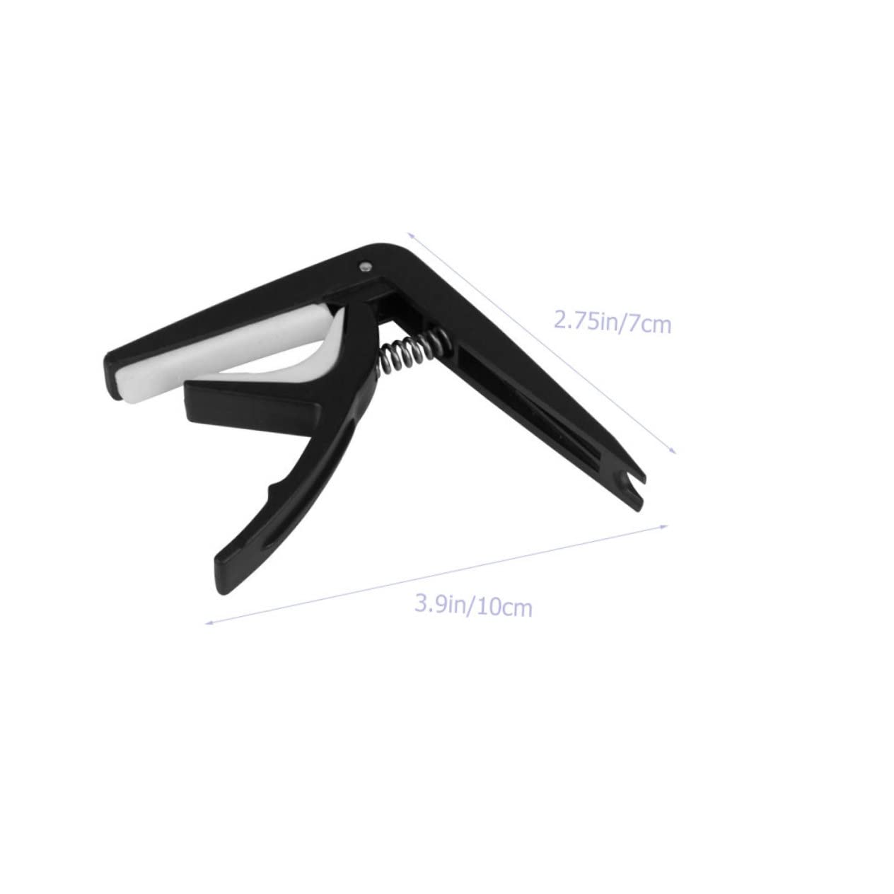 Toyvian Practical Tone Modified Clip Guitar Capo for Acoustic Guitars Lightweight Functional Capo