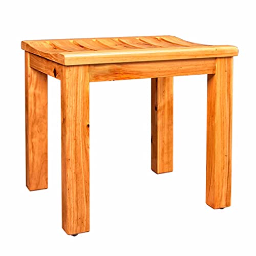 Repose-pieds de rasage d'angle en bois étanche pour douche senior - 2