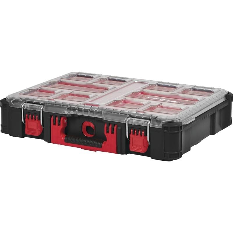 Milwaukee 4932464082 932464082 Pack Out Organizer Case, Black