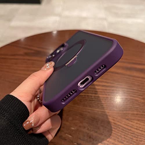Coque iPhone support magnétique et étui de charge sans fil transparent - 5