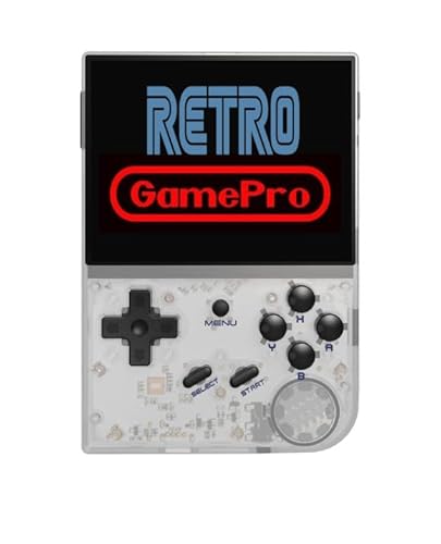 RG35XX Handheld Game Console with 5000 Games, 3.5inch IPS OCA Screen Linux System Chip Cortex-A9 Portable Handheld Nostalgic Arcade Retro Game Machine, 64g, 2100mAh (RG35XX White) -  Retro GamePro