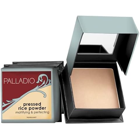 Palladio, Pressed Rice Powder, Natural, 0.26 Ounce Cover
