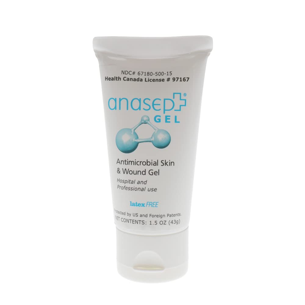 Anasept-Antimicrobial Skin and Wound Gel, 1.5 oz Tube