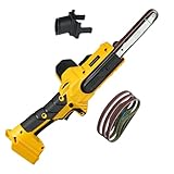 MaxMore Cordless Detail Band file Sander, Compatible with DEWALT 20V MAX Battery(Tool Only), Finger Belt Sander with Variable Speed, 1/2'x18' Belt, for Woodworking, Paint & Metal Rust Removal, DIY