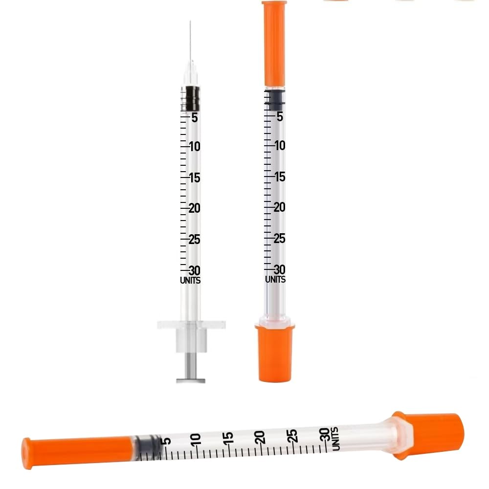 Photo 1 of 31G 0.3cc 0.3ml 1/4-Inch Measurement Lab Accessories for Industrial and Scientific, Individually Sealed Wrapped - 50 Pack