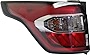Garage-Pro Tail Light Assembly Compatible with 2017-2019 Ford Escape Outer, CAPA, Driver Side, Red, Chrome