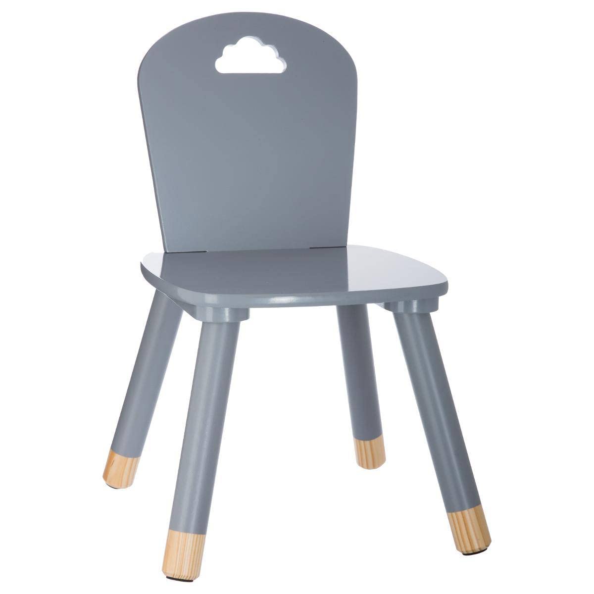 Atmosphera Soft Children's Chair Grey