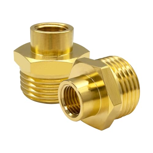 Hooshing 2PCS Garden Hose Adapter 1/4