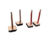 YAEGER 4Pcs Graphite Copper Motor Carbon Brushes Replacement Kits Fit for FT-128 Car Starter Motor J458 8x25x21mm